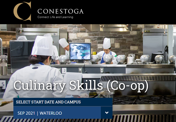 Kỹ năng Ẩm thực (Culinary Skills) tại Conestoga College