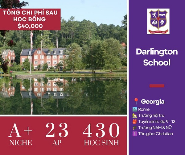 DU HỌC MỸ - DARLINGTON SCHOOL, GA