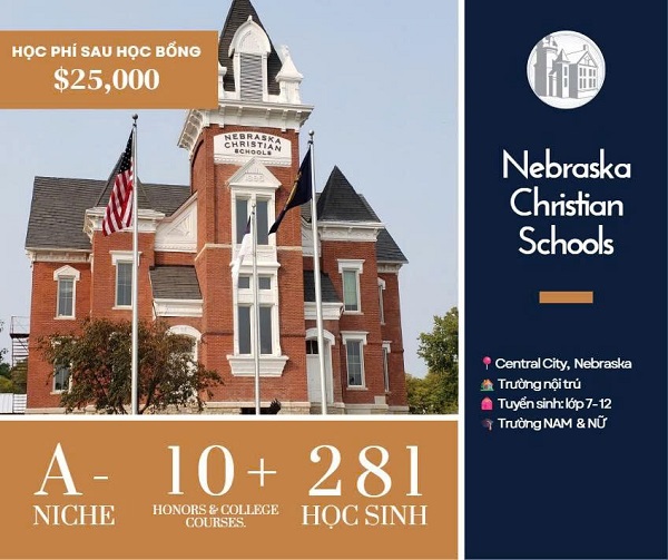 DU HỌC MỸ - NEBRASKA CHRISTIAN SCHOOLS, NE