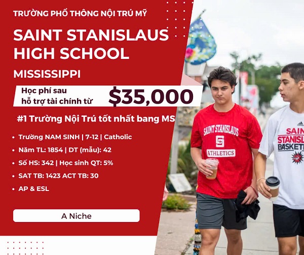 DU HỌC MỸ - SAINT STANISLAUS HIGH SCHOOL, MS