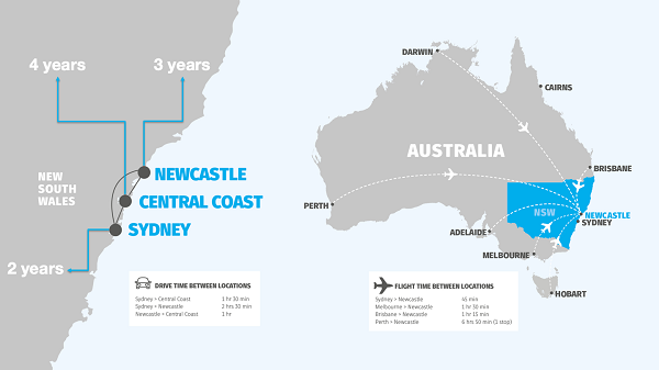 Visa làm việc sau học tập 3 đến 4 năm cho sinh viên tốt nghiệp Đại học Newcastle