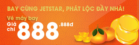 BAY CÙNG JETSTAR, 888.888đ!