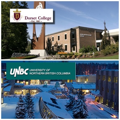 Du học Canada – chương trình chuyển tiếp giữa trường Cao đẳng Dorset (Dorset College) và Đại học Northern British Columbia (University of Northern British Columbia)