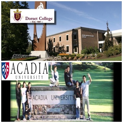 Du học Canada – chương trình chuyển tiếp giữa trường Cao đẳng Dorset (Dorset College) và Đại học Acadia (Acadia University)