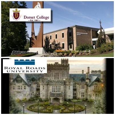 Du học Canada – chương trình chuyển tiếp giữa trường Cao đẳng Dorset (Dorset College) và Đại học Royal Roads (Royal Roads University)