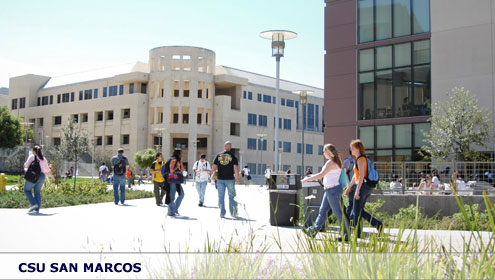 Cuộc sống trong khuôn viên trường tại Đại học bang California San Marcos – Du học Mỹ