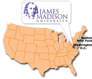 Du học Mỹ, Virginia - Đại học James Madison – Một thế giới cơ hội