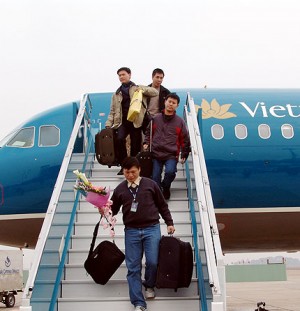 Vietnam Airlines trễ chuyến do máy bay hỏng